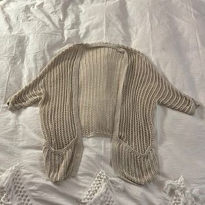 Knit cardigan